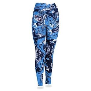 NFL ZUBAZ NFL WOMEN'S TENNESSEE TITANS TEAM SWIRL LEGGINGS size XS NWT